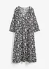 Robe midi en viscose fluide, bonprix