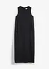 Robe longue à poches latérales en viscose mélangée, bonprix