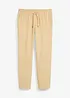 Pantalon extensible à taille élastiquée, droit et ample, bonprix