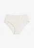 Bas de bikini taille haute, bonprix