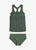Tankini (ens. 2 pces) en dentelle, bonprix