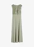 Robe longue avec dentelle, bonprix