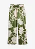 Pantalon palazzo en satin fluide, bonprix