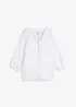 Tunique 100% lin avec broderie anglaise, bonprix