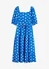 Robe midi imprimée, bonprix