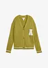 Gilet oversize en maille avec broderie, bonprix