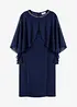 Robe courte et ajustée avec cape amovible, bonprix