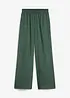 Pantalon en viscose mélangée, effet froissé, bonprix