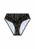Bas de bikini taille haute, échancré, bonprix