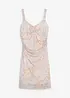 Robe en jersey et mesh, bonprix