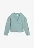 Blouse cache-cœur 100% coton, bonprix