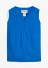 Blouse sans manches en viscose fluide, bonprix
