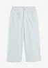 Pantalon en twill à taille élastiquée, bonprix