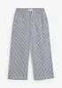 Pantalon en twill à taille élastiquée, bonprix