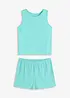 Pyjashort en coton côtelé, bonprix