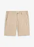 Bermuda chino en lin mélangé, Regular, bonprix