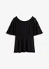 T-shirt à manches en dentelle, bonprix