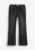 Jegging taille mi-haute, flared, bonprix