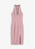Robe midi en crêpe texturé, bonprix
