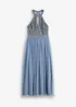 Robe longue brodée de sequins, bonprix