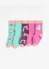 Lot de 5 paires de chaussettes enfant en coton majoritaire, bonprix