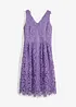Robe en dentelle avec empiècement au crochet, bonprix