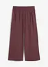 Pantalon en jersey côtelé à taille élastiquée, bonprix