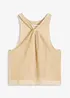Top en maille brillante, bonprix
