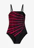 Maillot 1 pièce sculptant, maintien léger, bonprix