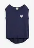 T-shirt plus long derrière en viscose fluide, bonprix
