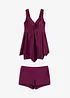 Tankini long (ens. 2 pces) à larges bretelles, bonprix