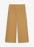 Pantalon en jersey côtelé à taille élastiquée, bonprix