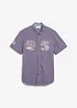 Chemise manches courtes à imprimé, bonprix