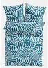 Parure de lit motif vagues, bonprix