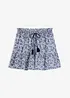 Mini-jupe bohème en coton léger, bonprix
