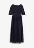 Robe longue avec haut brodé de sequins, bonprix