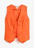 Blouse sans manches 100% lin, bonprix