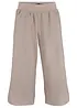 Pantalon en lin majoritaire, longueur 3/4, bonprix