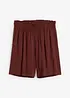 Short en viscose à taille élastiquée, bonprix