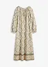 Robe caftan imprimée en viscose fluide, bonprix