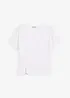 T-shirt avec détail noué, bonprix