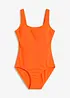 Maillot 1 pièce peu échancré dans le dos, bonprix