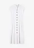 Robe midi légère en lin mélangé, bonprix