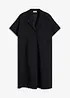 Robe ample en coton avec pli plat devant, bonprix