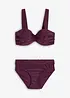 Bikini balconnet (ens. 2 pces) avec bretelles rembourrées, bonprix
