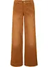 Pantalon en velours côtelé extensible, large, bonprix