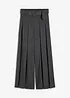 Pantalon de tailleur fluide en viscose mélangée, bonprix