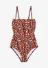 Maillot 1 pièce bandeau à bretelles multifonctions, bonprix