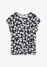 T-shirt avec effet noué, bonprix