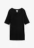 T-shirt long en viscose douce, bonprix